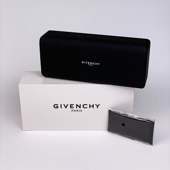 NEW Givenchy GV0076 2M2 Black Gold Rectangle Women Eyeglasses - Picture 11 of 11